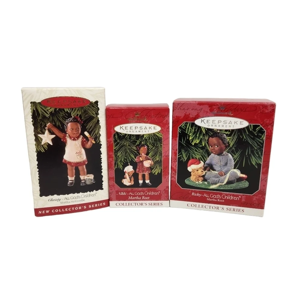 Hallmark Keepsake Ornament All Gods Children Vintage Martha Root Holcomb